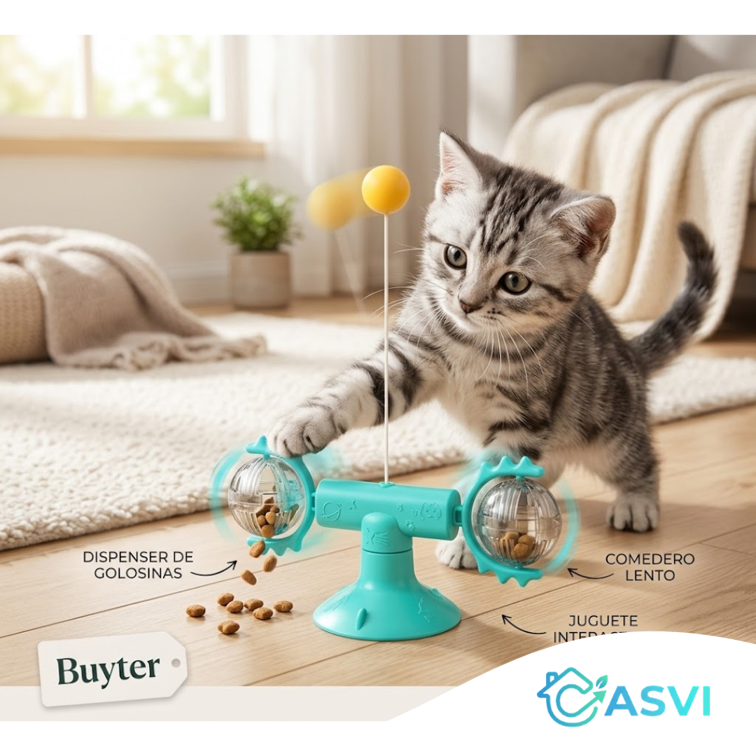 Buyter Molino De Viento 3 En 1 Para Gato